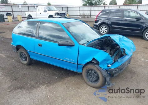 1992 Geo Metro Lsi from USA, damaged, VIN 2C1MR2464N6719118
